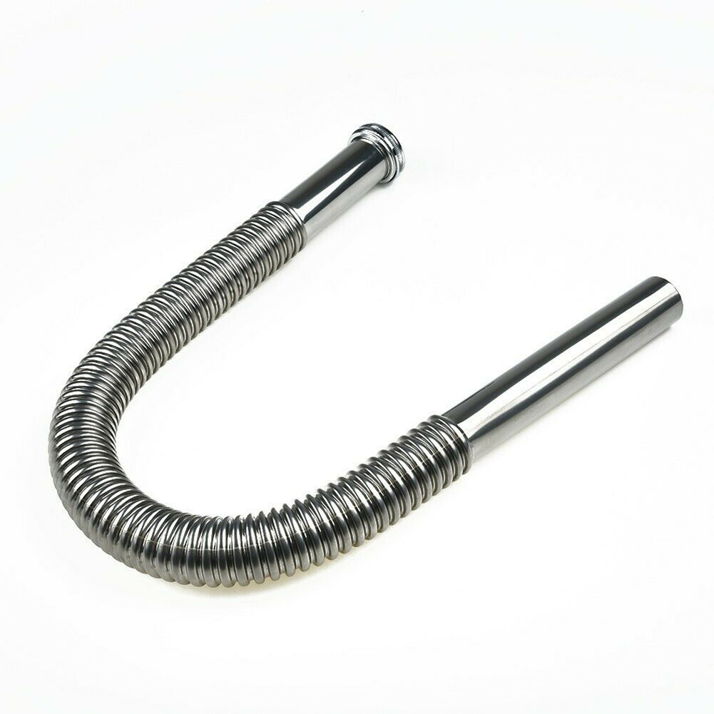 Home Bar Sink - 80cm Sink Drain Hose Stainless Steel
