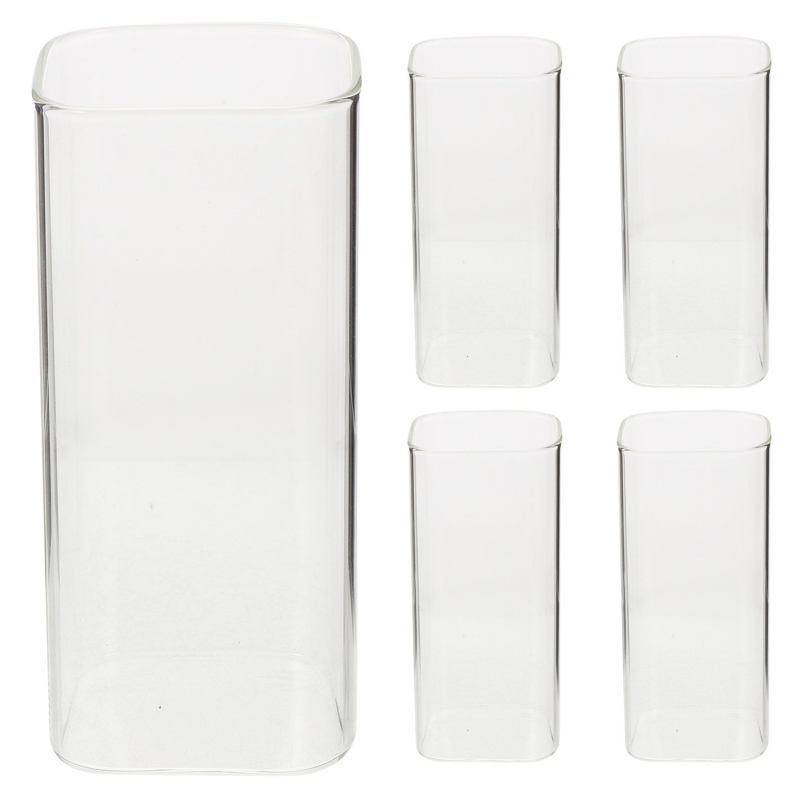 5Pcs Glass Cups Set Premium Th - đánh giá và giá Home Bar Set