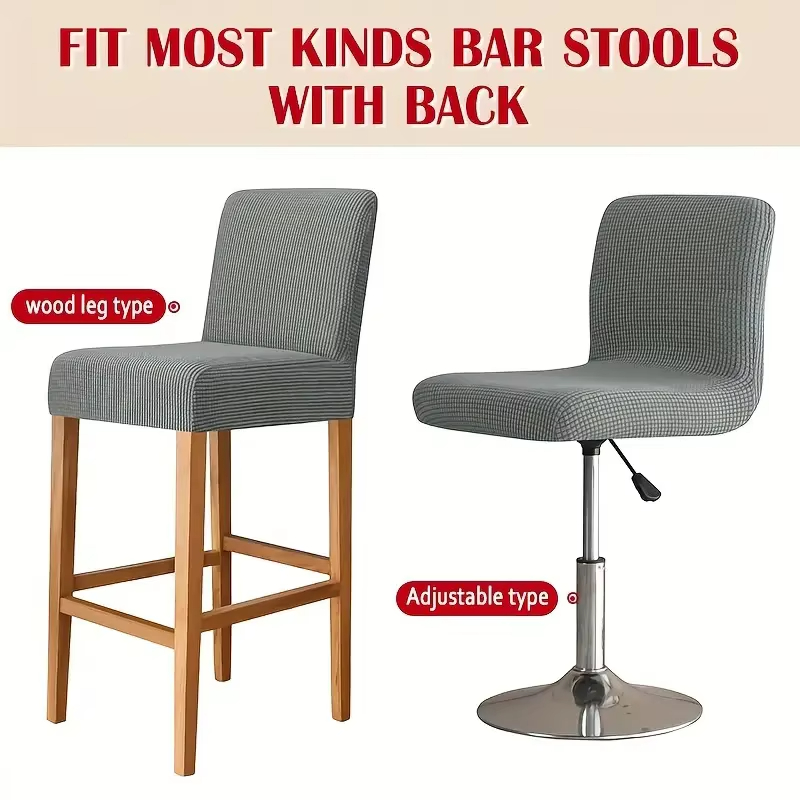 Jacquard Bar Stool Chair Cover - đánh giá và giá Home Bar Seating