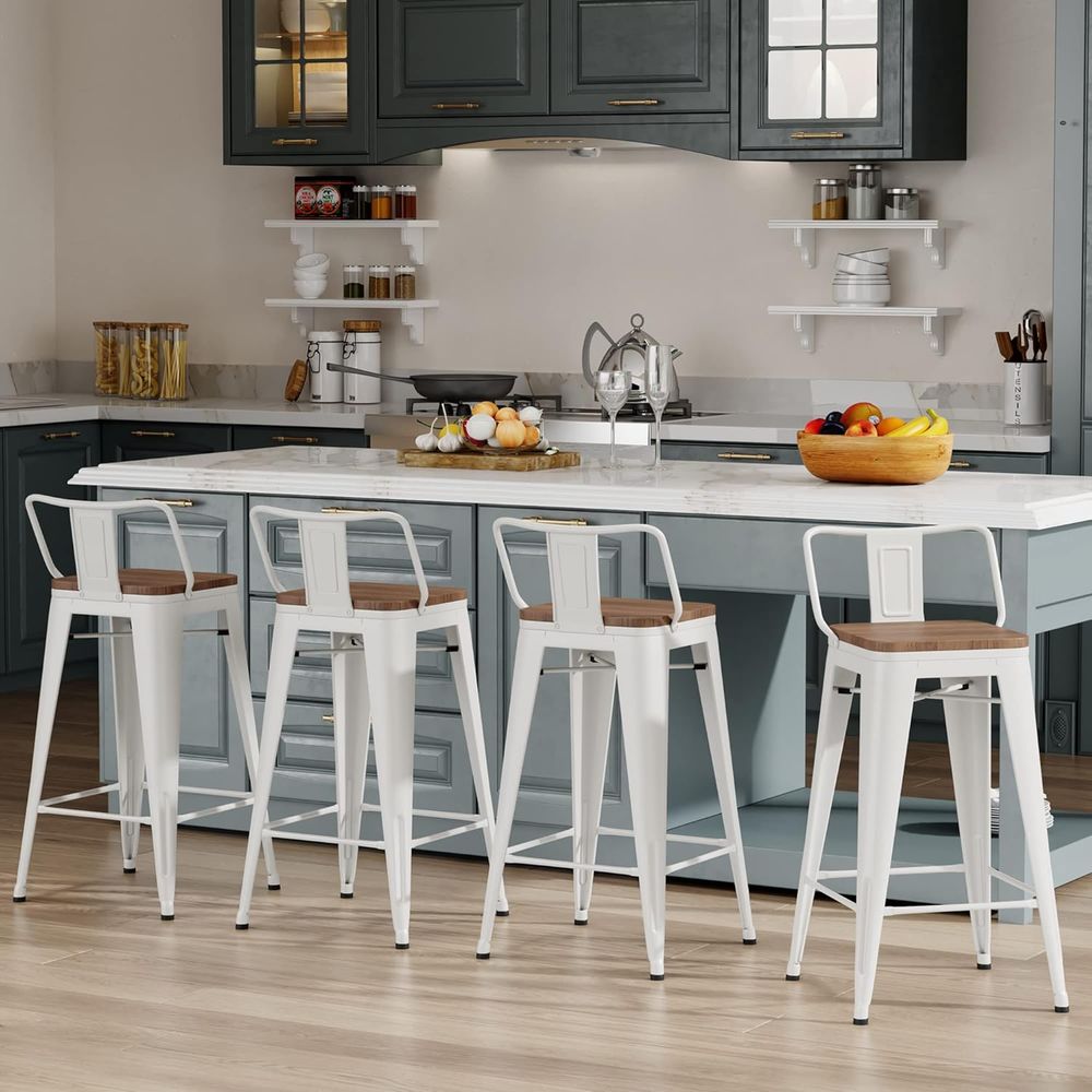 26 Inch Bar Stools Set o 4 Ind - đánh giá và giá Home Bar Stools