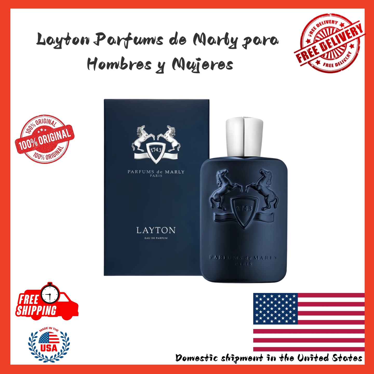 Parfums De Marly Layton 4.2oz  - đánh giá và giá Home Bar Accessories