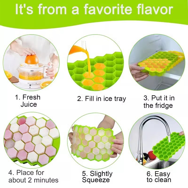 37 Grids Silicone Ice Grid Bal - đánh giá và giá Home Bar Set