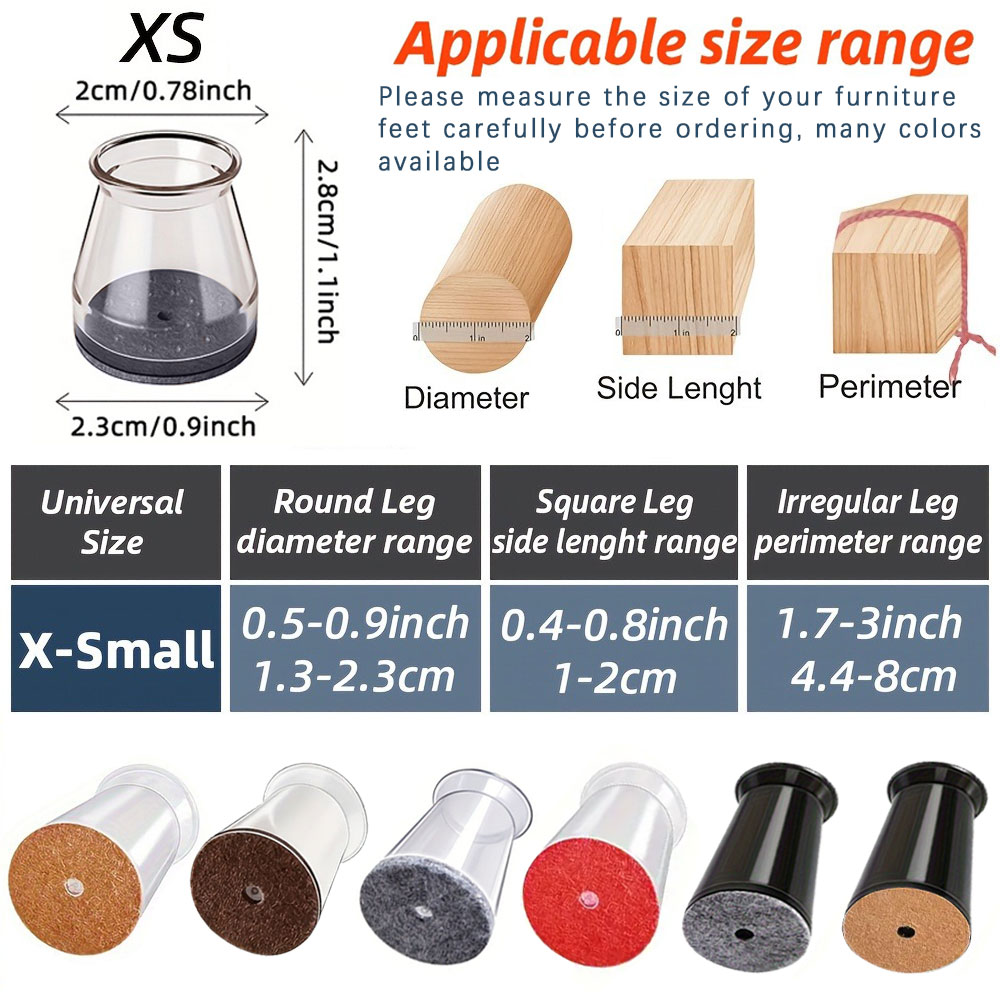 20PCS-Extra Small Chair Leg Fl - đánh giá và giá Home Bar Stools