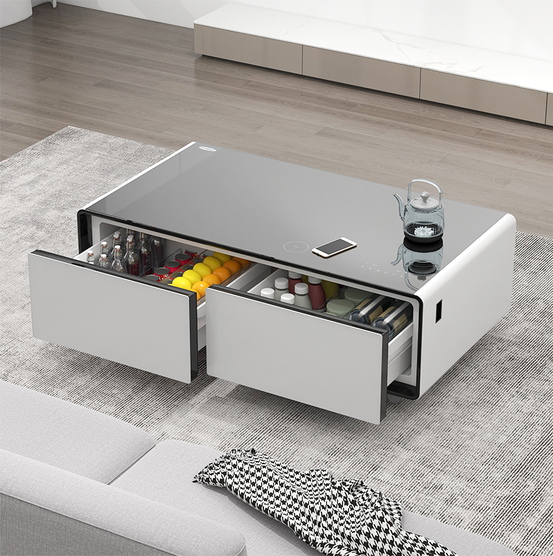 Smart Coffee Table Mini Bar Fr - đánh giá và giá Home Bar And Fridge