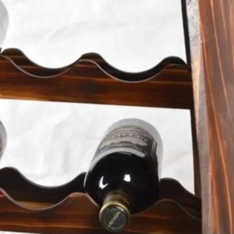 Solid Wood Wine Rack Oak Barre - đánh giá và giá Home Bar Shelves