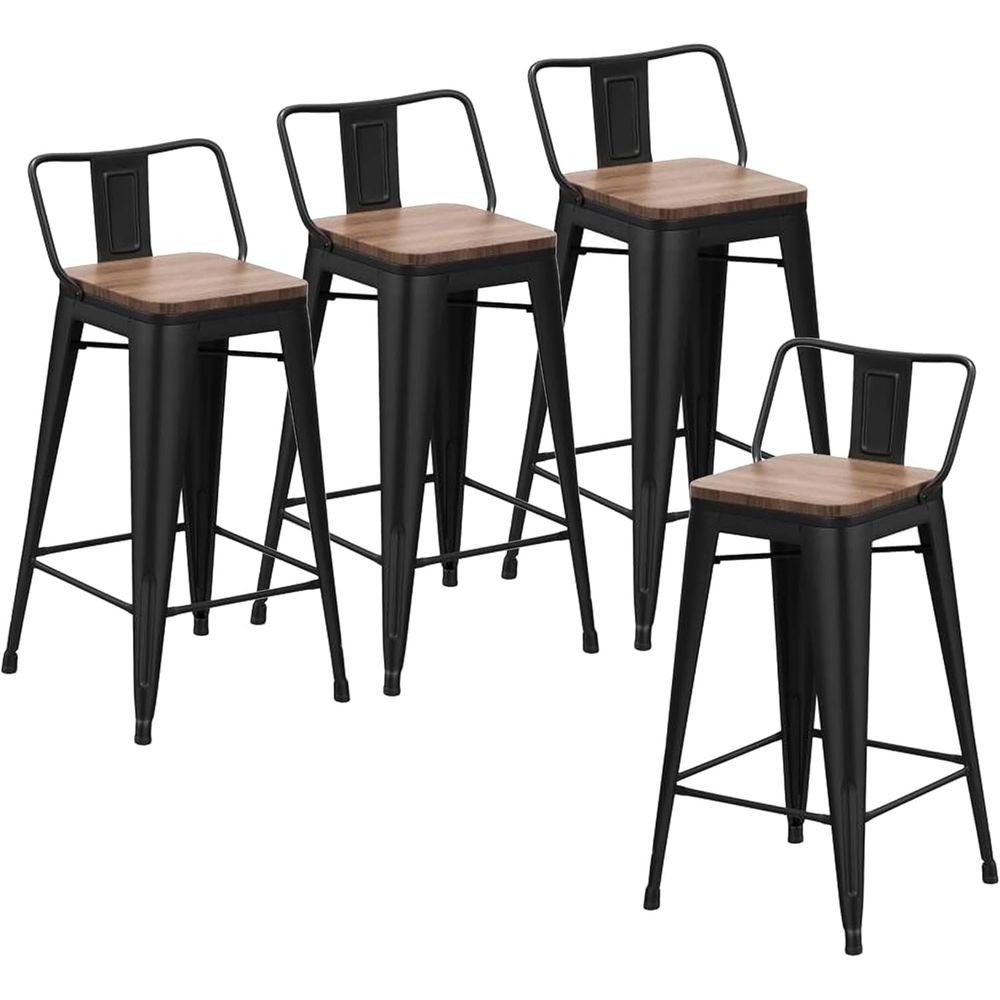 24 Inch Bar Stools Set o 4 Ind - đánh giá và giá Home Bar Stools