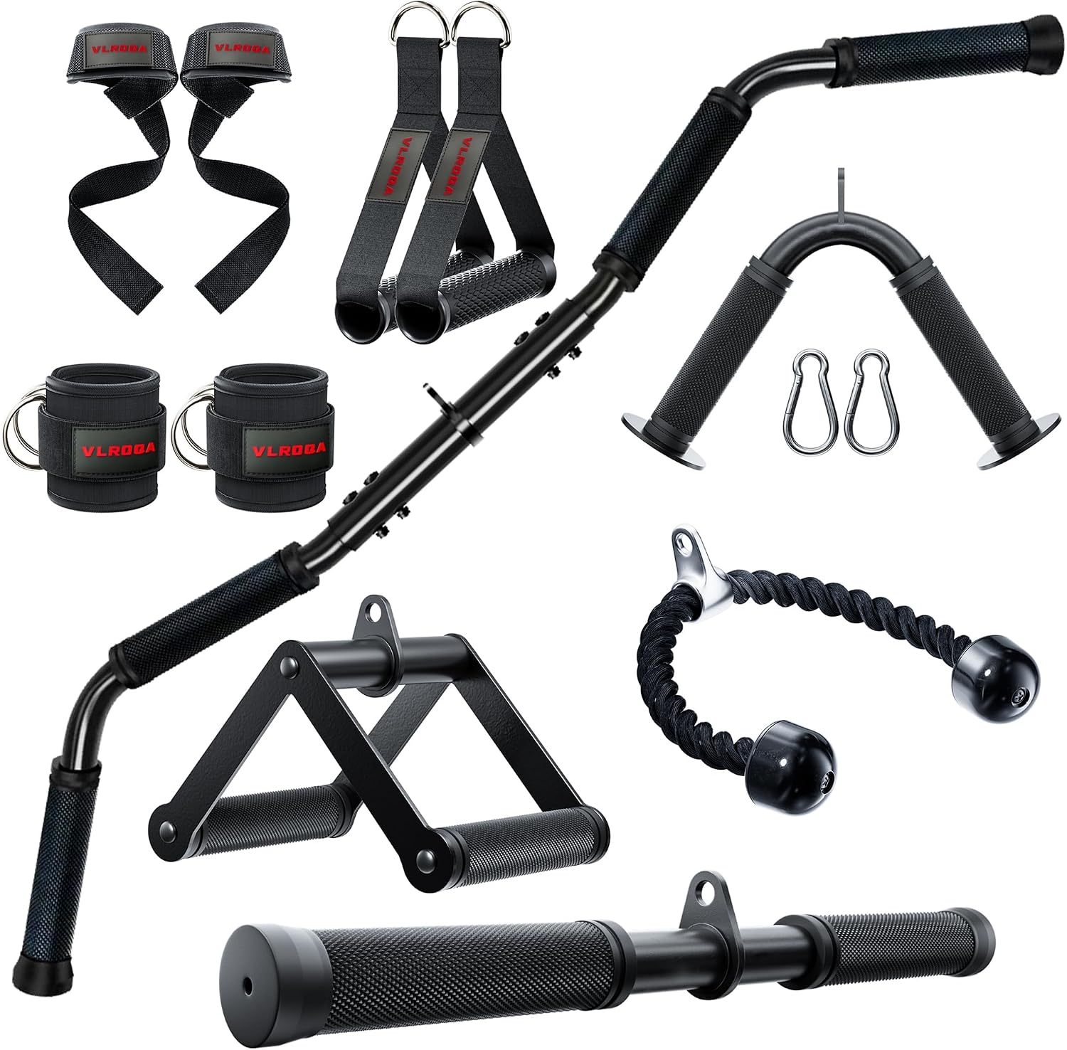 Home Gym Cable Attachments Set - đánh giá và giá Home Bar And Gym