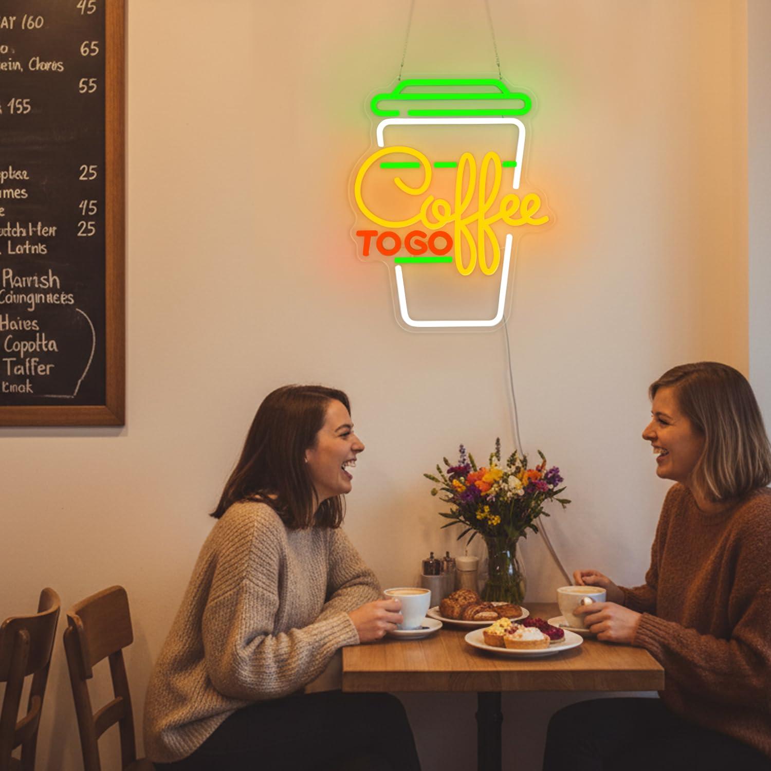 Coffee Neon Sign USB Dimmable  - đánh giá và giá Home Bar And Kitchen