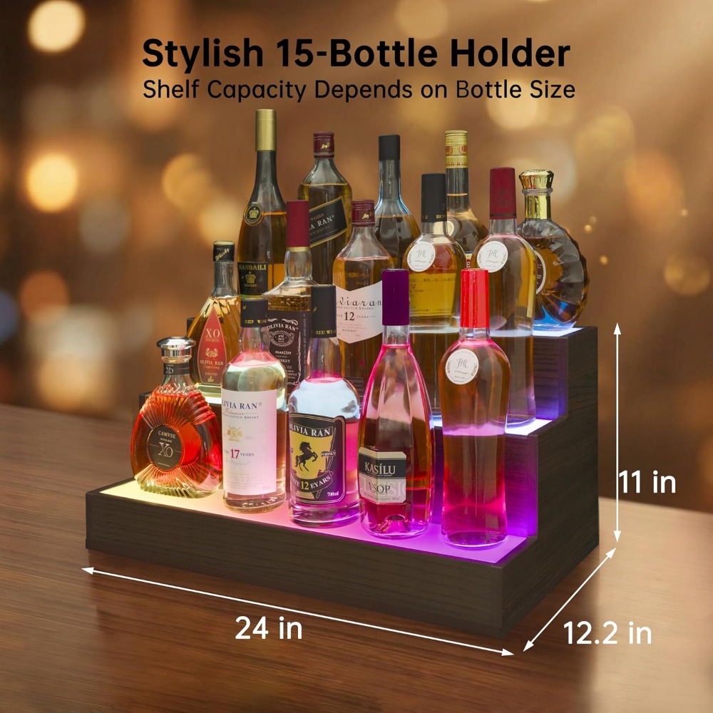 Home Bar LED Bottle Display Sh - đánh giá và giá Home Bar Shelves