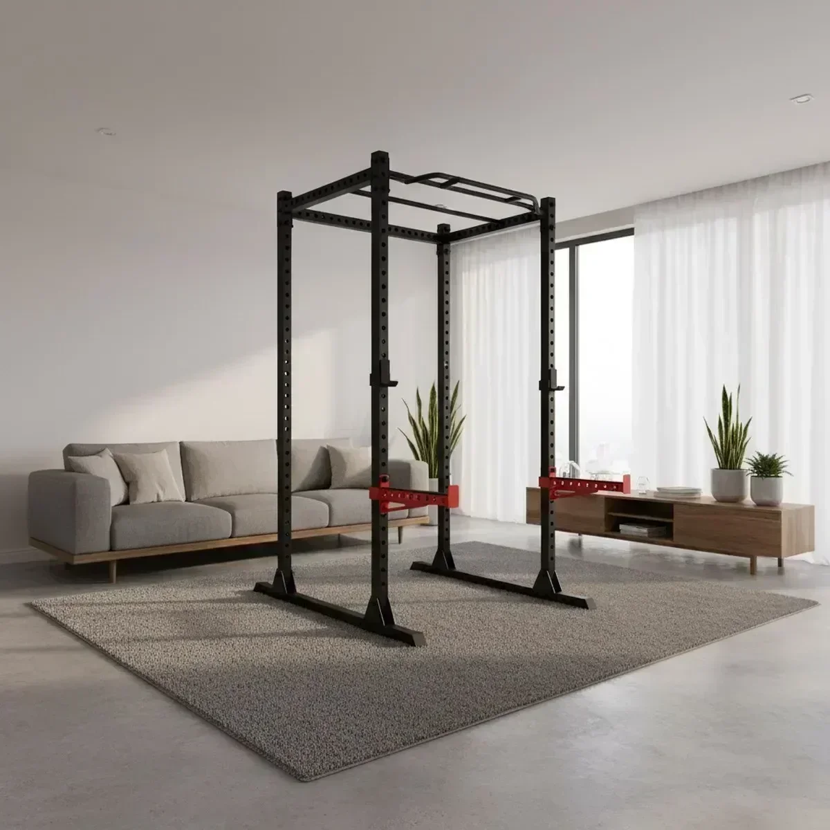 Adjustable Home Gym Squat Rack - đánh giá và giá Home Bar And Gym
