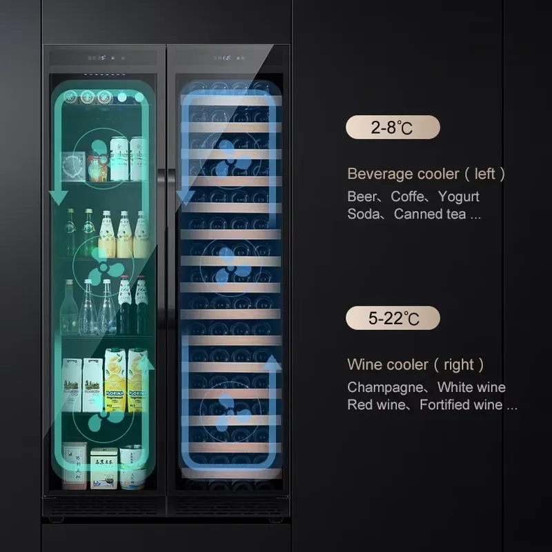 Built In Beverage Fridge Doubl - đánh giá và giá Home Bar And Fridge