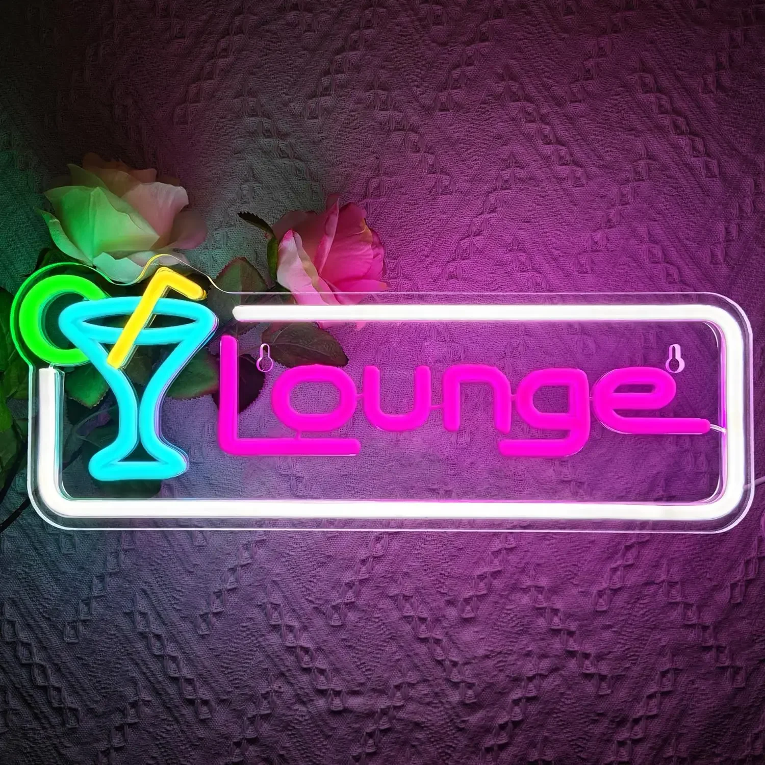 Lounge Cocktail LED Neon Sign  - đánh giá và giá Home Bar Lounge