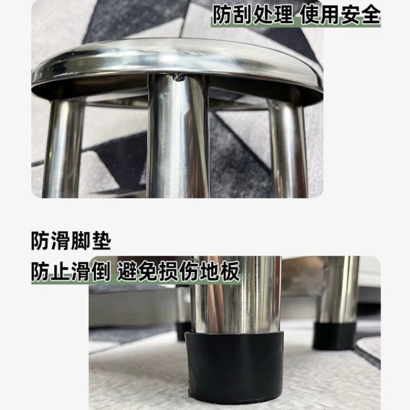 304 Stainless Steel Round Stoo - đánh giá và giá Home Bar Lounge