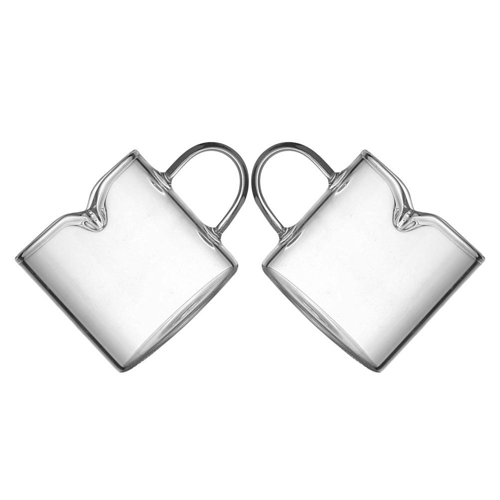 2Pcs Espresso Cups Set Clear B - đánh giá và giá Home Bar Set