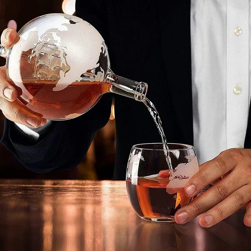 1L Creative Globe Decanter Set - đánh giá và giá Decanter Globe Set