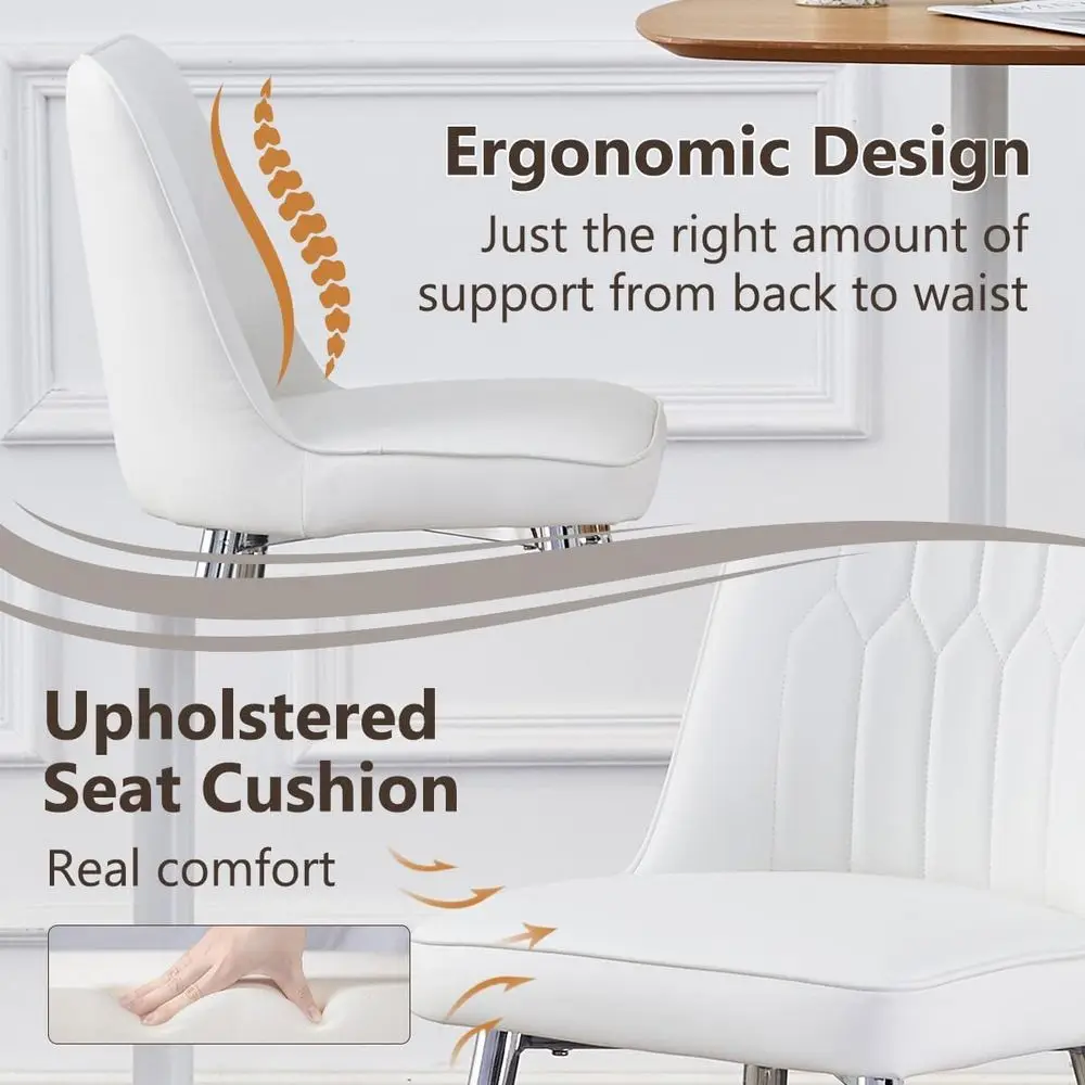 Set of 2 White Upholstered 27  - đánh giá và giá Home Bar Stools