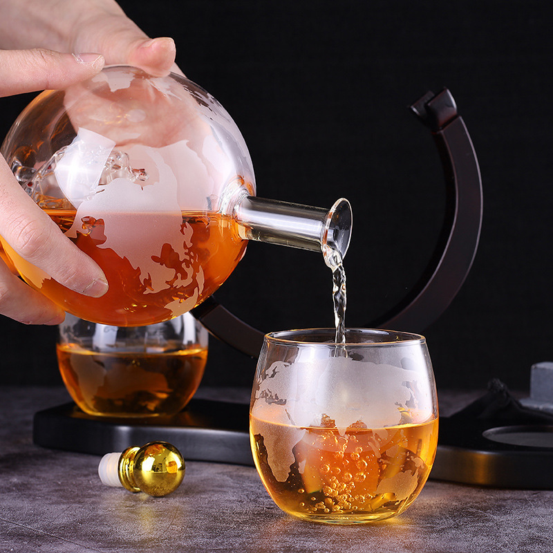 1L Creative Globe Decanter Set - đánh giá và giá Decanter Globe Set